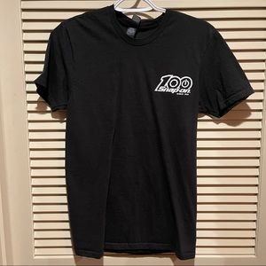 100th Anniversary Snap On T-Shirt Black